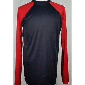 TapOut long sleeve shirt black red logo Sz. XXL